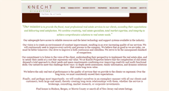Desktop Screenshot of knechtproperties.com